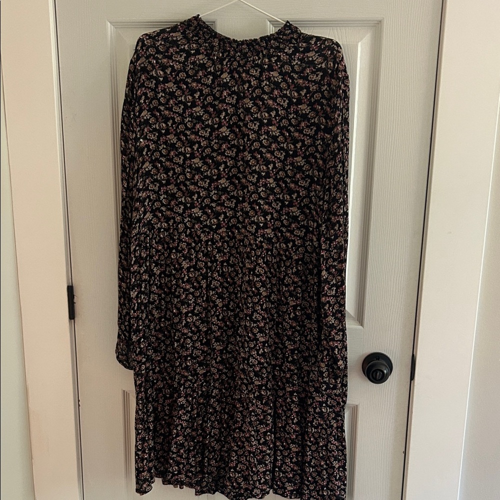 Sammy Sylvester Long Sleeve Floral Midi Dress